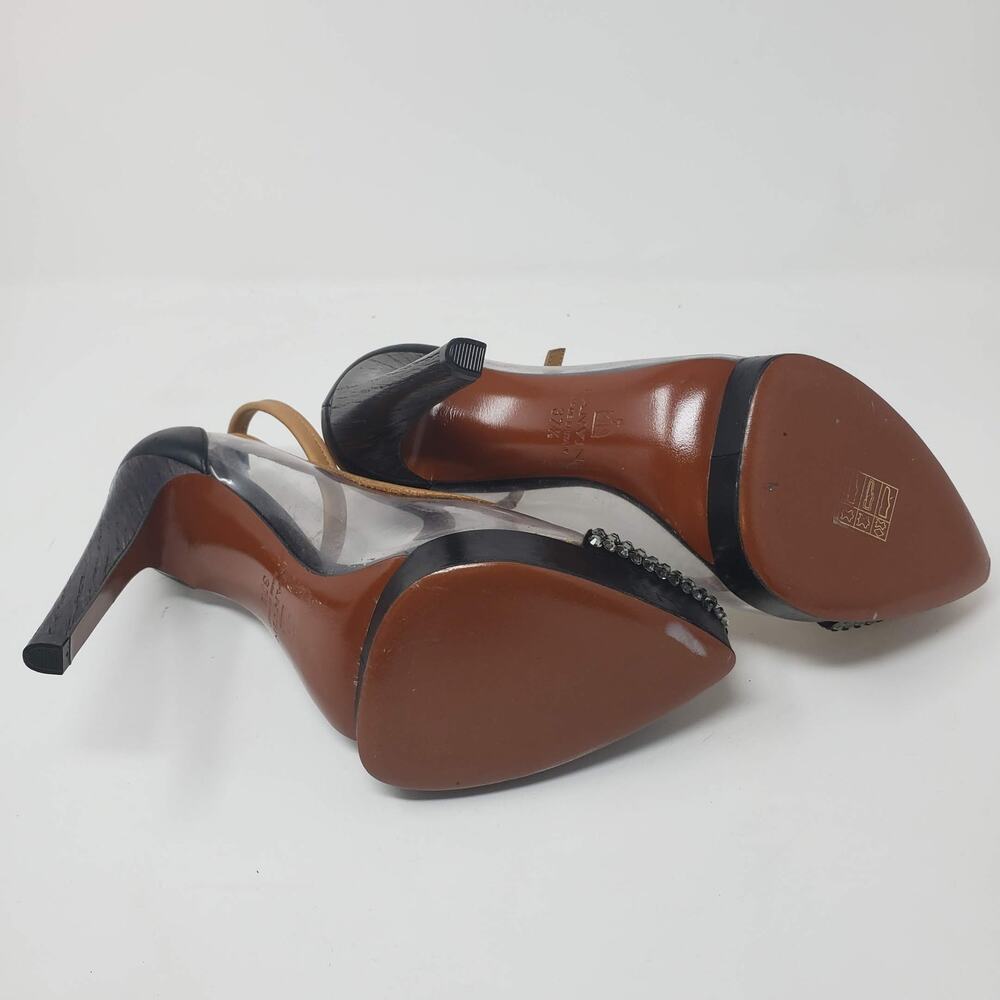 Lanvin Crystal Cap Toe Clear Pumps - 37.5 RESHOOT - Picture 8 of 10